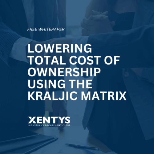 Lowering Total Cost of Ownership (TCO) Using the Kraljic Matrix Whitepaper