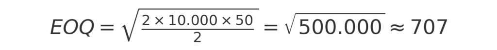 Voorbeeld Formule van Camp